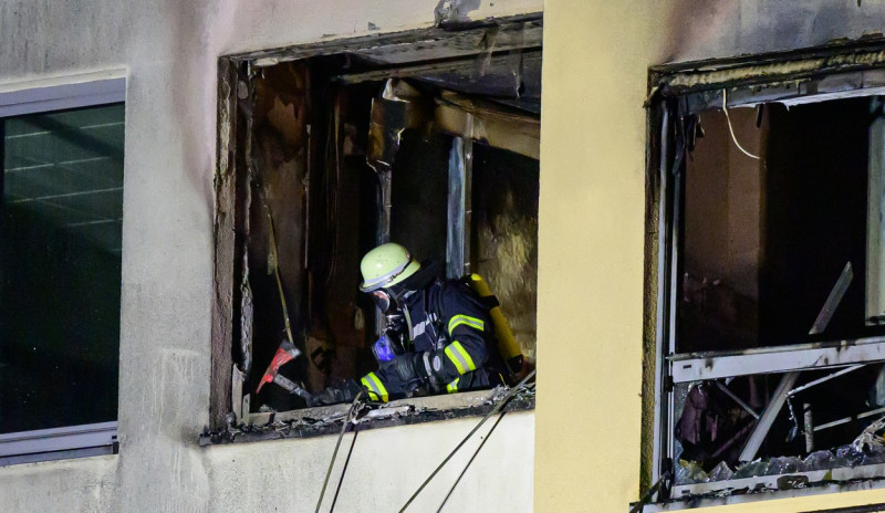 Fire in hospital in Uelzen