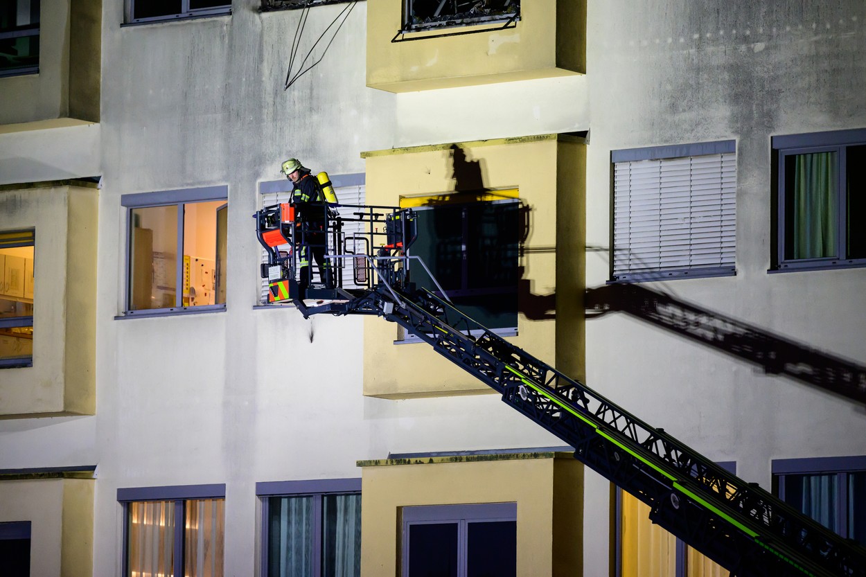Incendiu violent la un spital din Germania, cu patru morți și mai mulți răniți