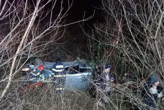 Accident grav pe DN1, în județul Sibiu. 6 tineri au fost răniţi