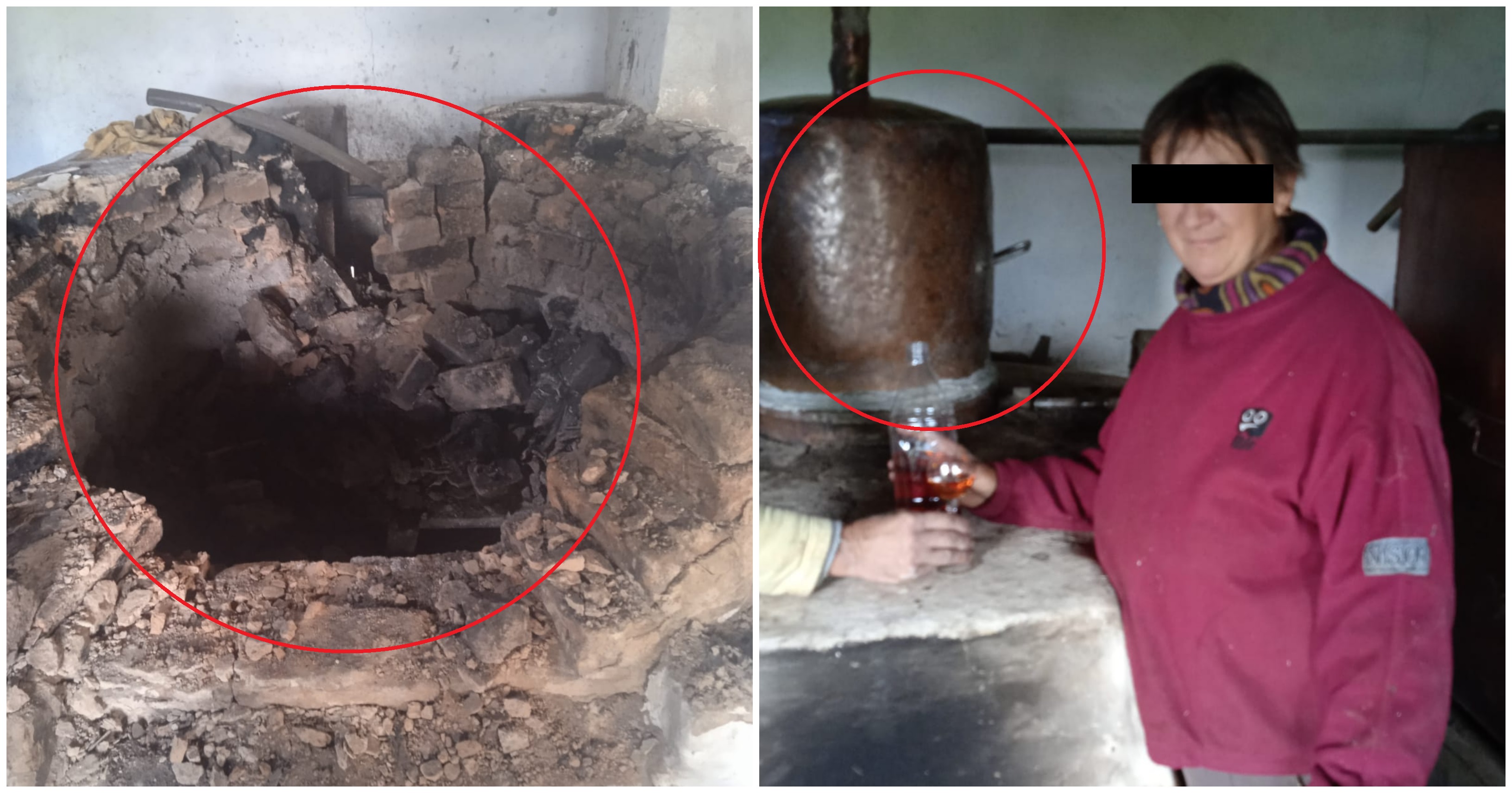 Cazan cu pălincă furat dintr-o gospodărie din Satu Mare. Hoții i-au blocat pe proprietari în casă