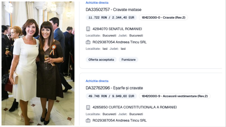 Instituțiile statului fac coadă la magazinul creatoarei de modă care produce rochiile pentru Carmen Iohannis