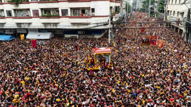 Annual celebration of the Feast of the Black Nazarene in Philippines