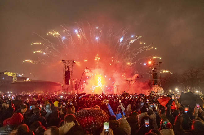 New Year's Eve In Amsterdam, Netherlands - 01 Jan 2024