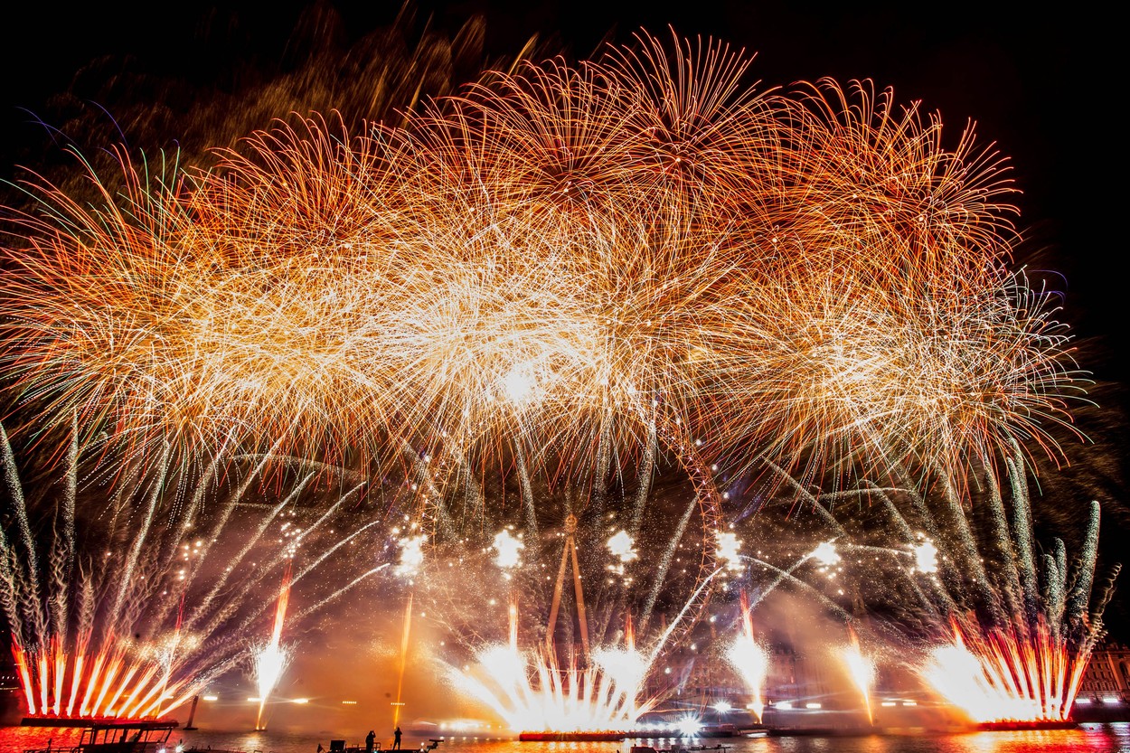 Cum a întâmpinat lumea 2024. Cele mai spectaculoase focuri de artificii