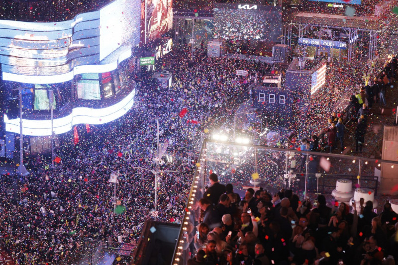 New Year's Eve Celebrations in Times Square
