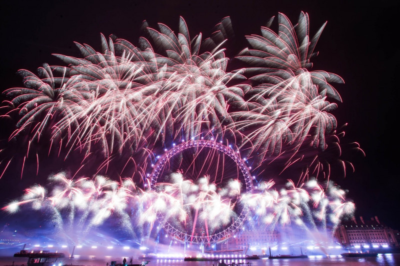 2024 NYE Fireworks London