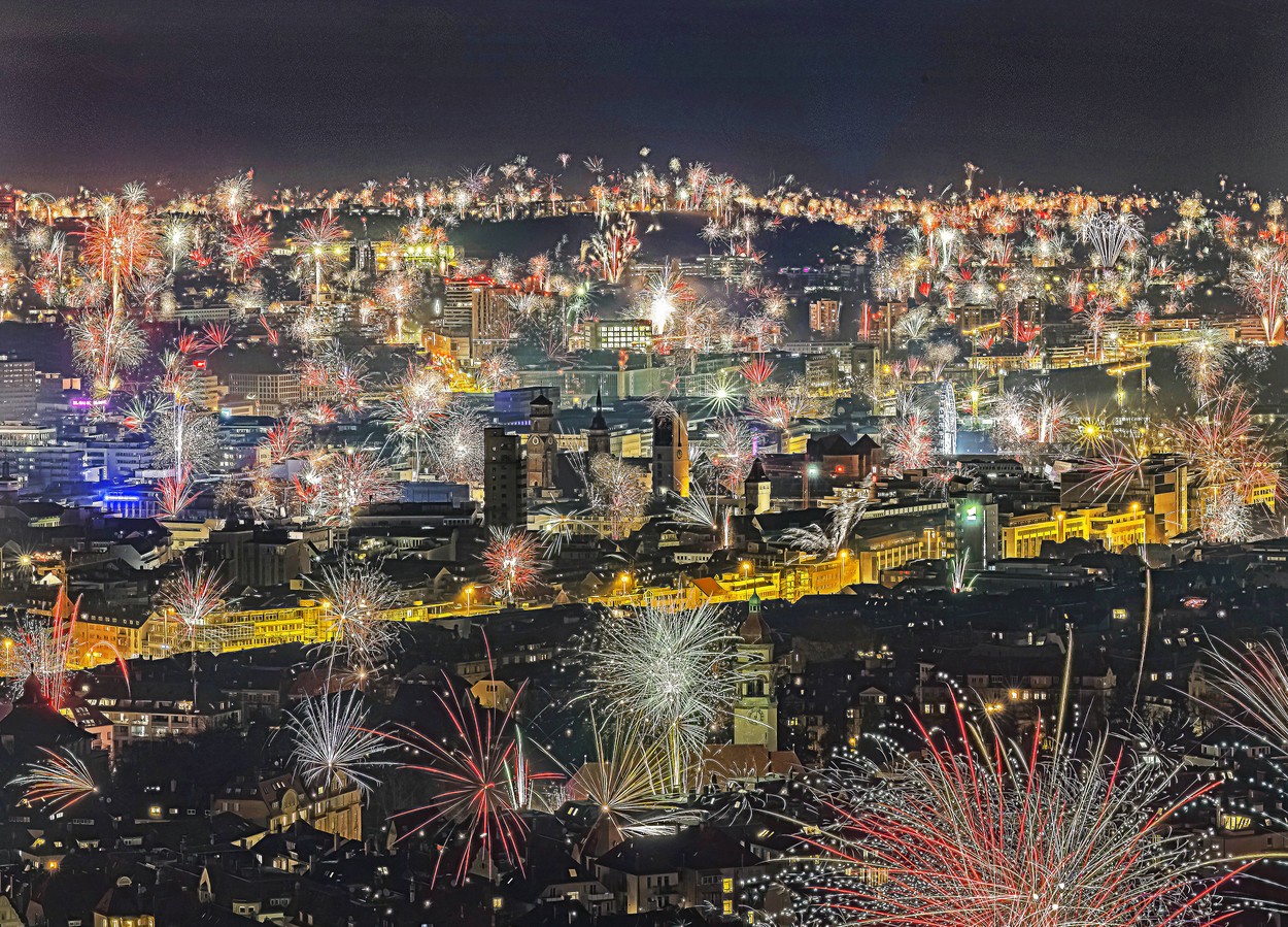 Marile orașe ale lumii au intrat în 2024 cu focuri de artificii spectaculoase