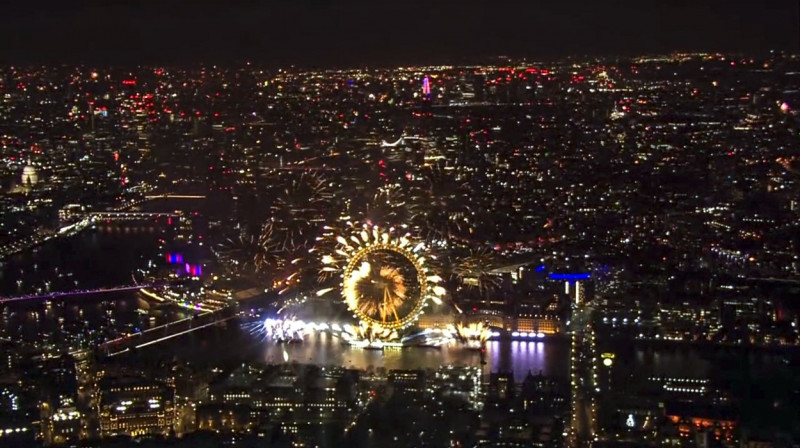 London New Year Eve Fireworks