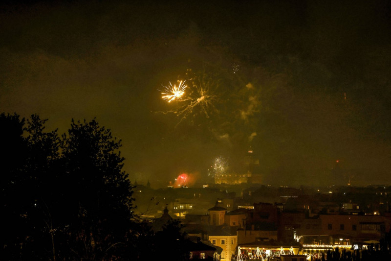 New year celebrations in Rome