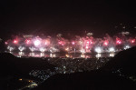 RIO DE JANEIRO, RJ - 01.01.2024: CRISTO REDENTOR RECEBE 2024 COM VIGÍLIA - At the turn of the new year, Christ the Redee