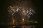 Portugal Celebrates The New Year With London Fireworks