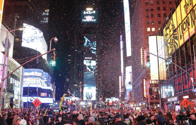 New Year's Eve At Times Square