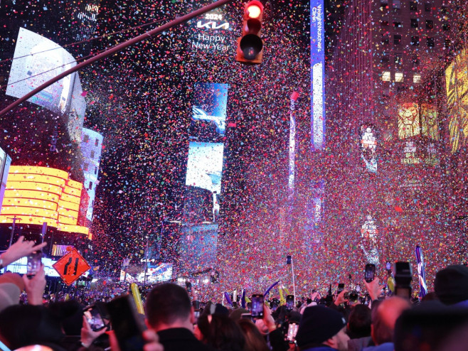 New Year celebration in New York amid heavier police presence