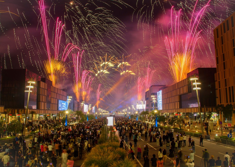 New Year Celebrations In Doha, Qatar - 01 Jan 2024