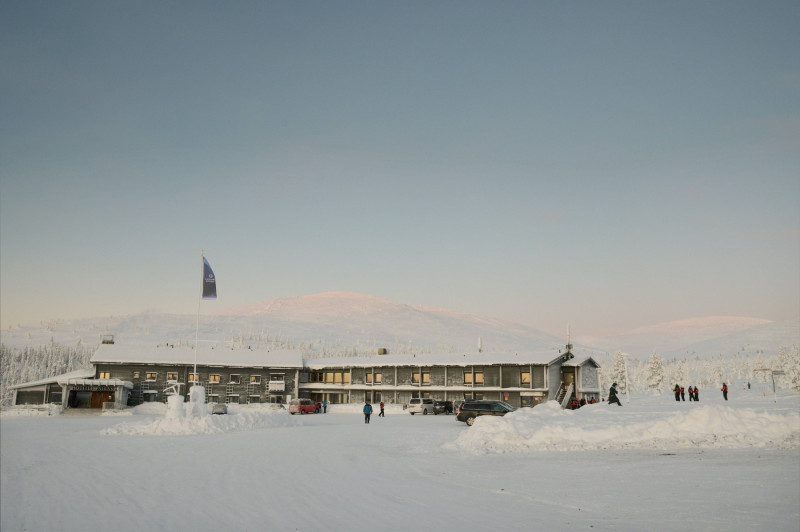 The Lapland Hotels Pallas at the Pallastunturi fells in Muonio, Finnish Lapland on Wednesday, 3rd January, 2024. Muonio