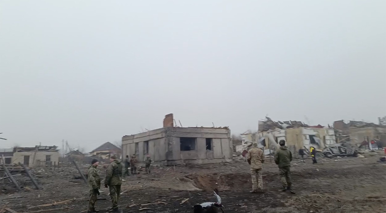 Decizia Rusiei după ce și-a bombardat propriul sat la granița cu Ucraina