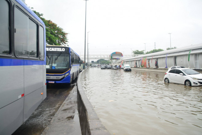 RECORD DATE NOT STATED FLOODING RAIN IN RIO DE JANEIRO RIO DE JANEIRO (RJ), 01/14/2024- FLOODING/RAINS/RIO DE JANEIRO- H