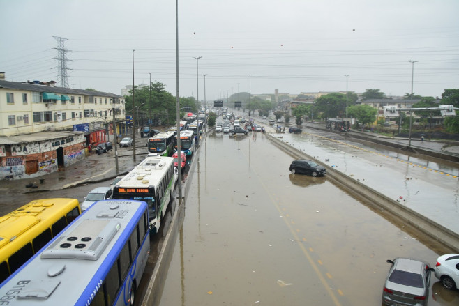 Flooding Rain In Rio De Janeiro - 14 Jan 2024