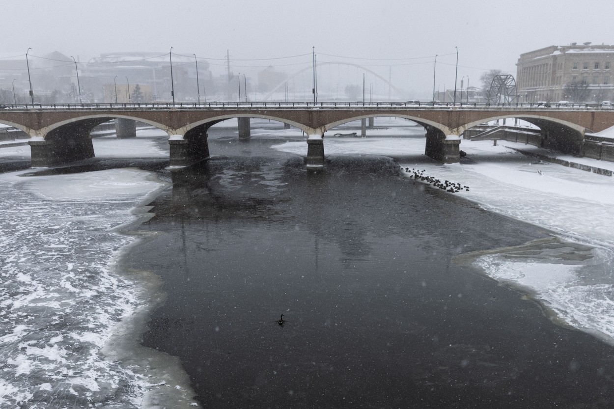 Ger cumplit în SUA: Temperatura a scăzut până la minus 56 de grade Celsius în mai multe zone
