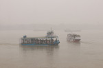 Foggy Morning In Kolkata, India - 15 Jan 2024