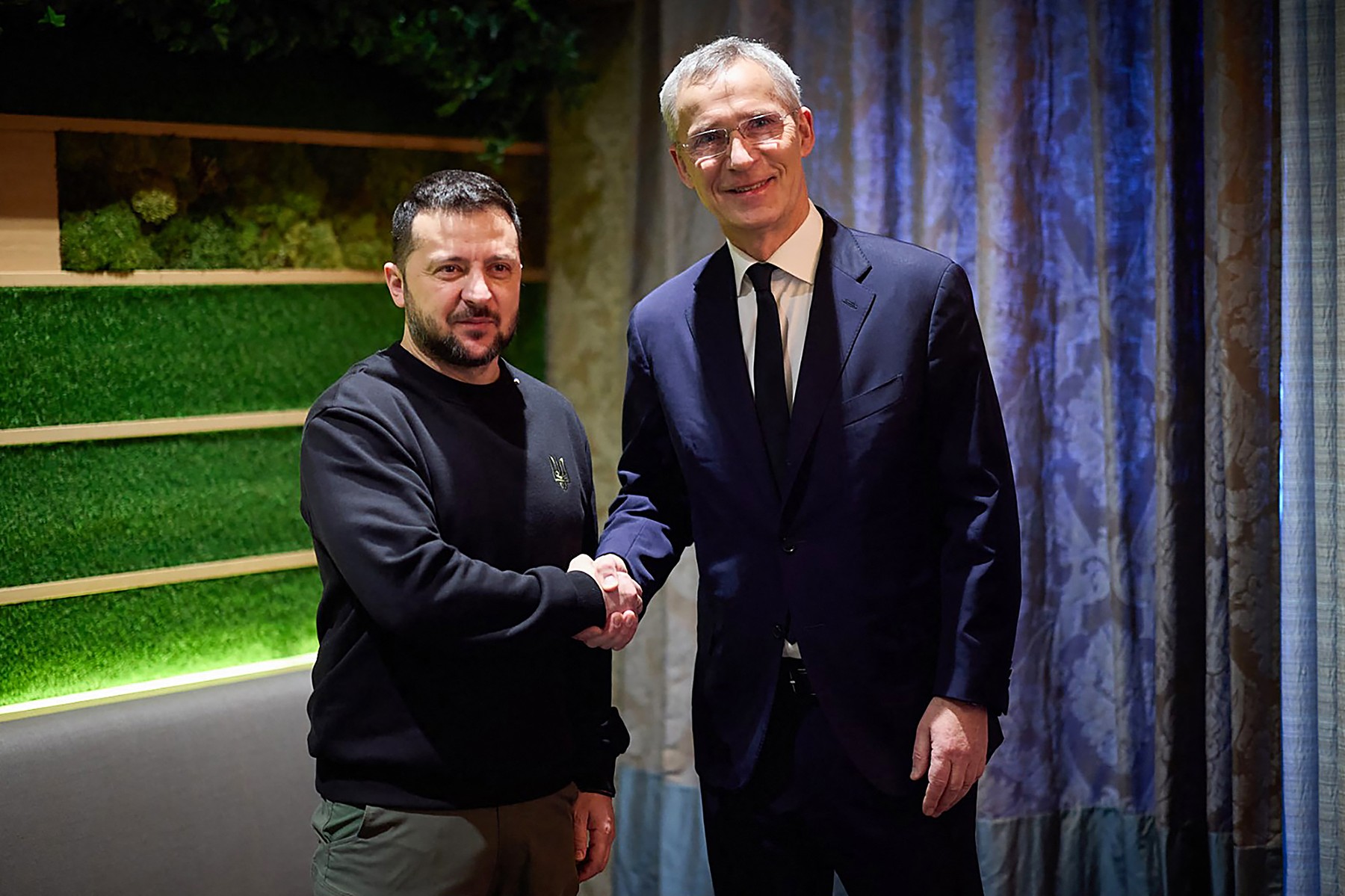 Zelenski a insistat în discuții cu Stoltenberg la Davos pentru integrarea Ucrainei în NATO anul acesta