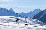 SWITZERLAND DAVOS SNOW SCENERY