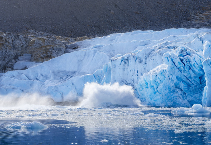 calotă glaciară topindu-se