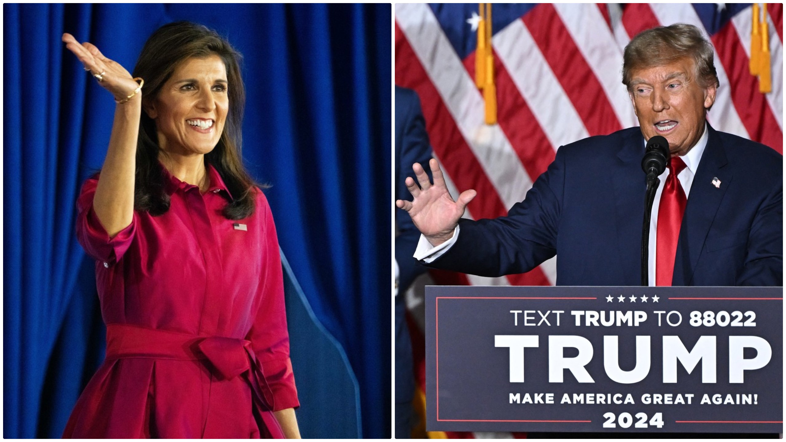 Donald Trump o atacă pe Nikki Haley spunându-i numele de botez. Un nou derapaj rasist al candidatului la Casa Albă