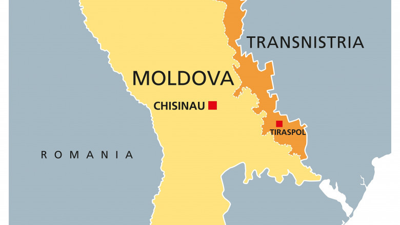 harta republica moldova si transnistria