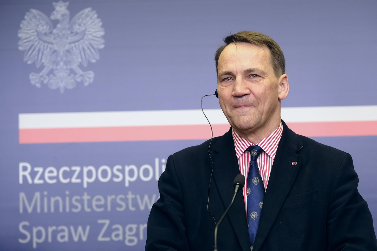 Hohote de râs la Davos, după o glumă a ministrului polonez de Externe despre Rusia