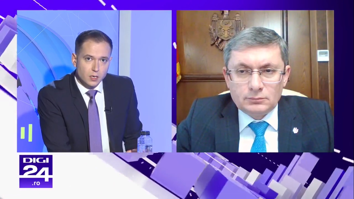 Președintele Parlamentului din Republica Moldova, Igor Grosu, la Digi24.ro: Rusia a devenit mai brutală în atacurile hibride