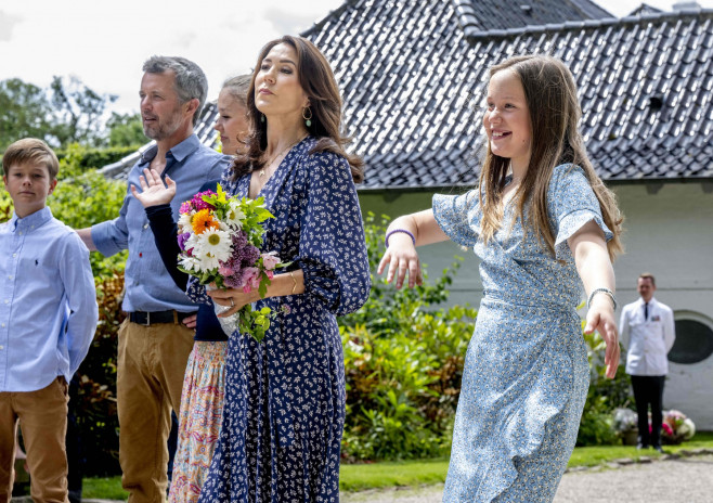 Danish Royals Attend The Horse Parade - Grastin