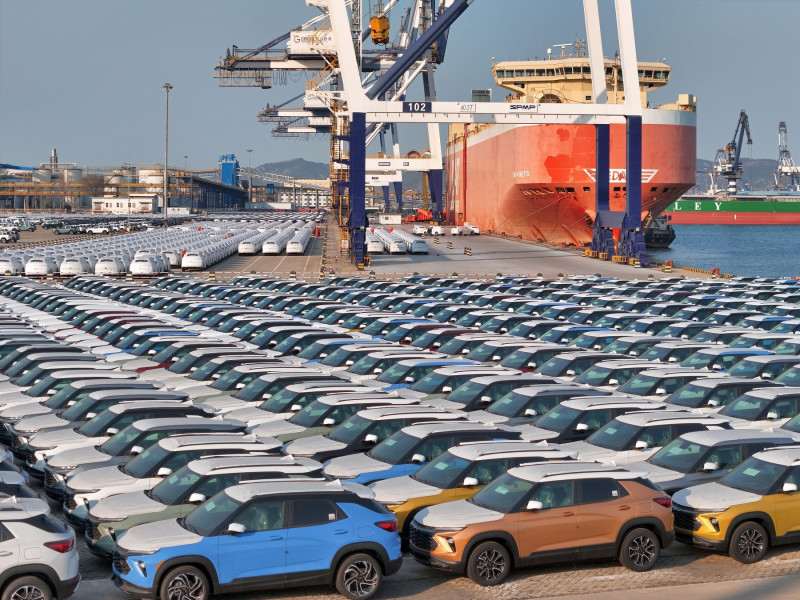 2023 China Automobile Export Ranks First in The World, Yantai - 09 Jan 2024