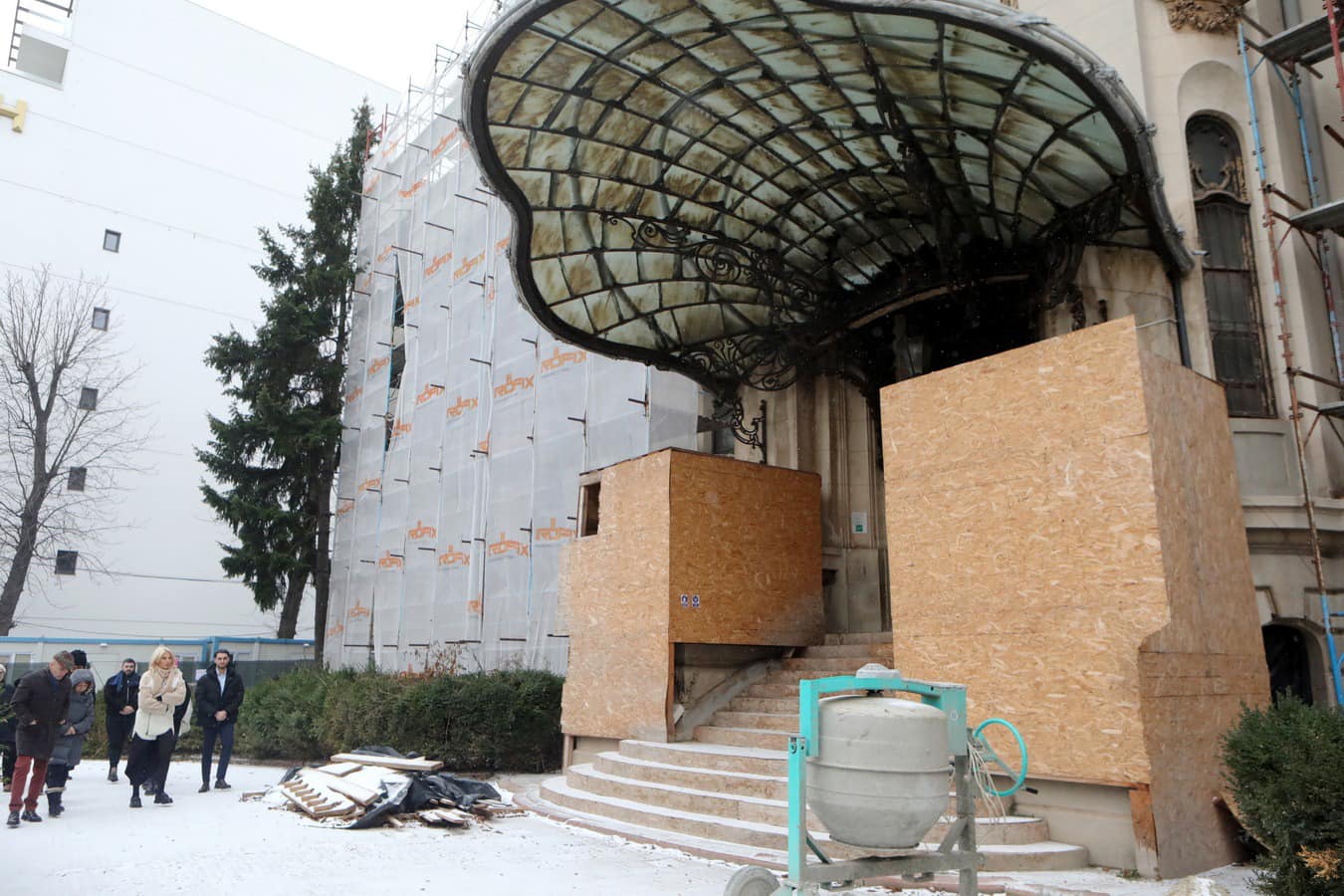 Ministerul Culturii a demarat procedura de contractare a lucrărilor de punere în siguranță a Palatului „Cantacuzino”