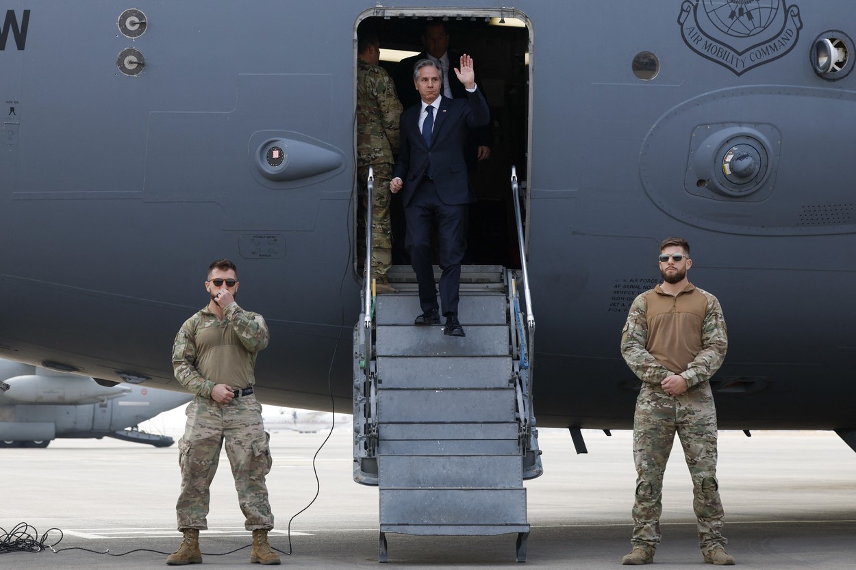 Antony Blinken a ajuns în Egipt, în ultima etapă a turnelului său diplomatic în Orientul Mijlociu