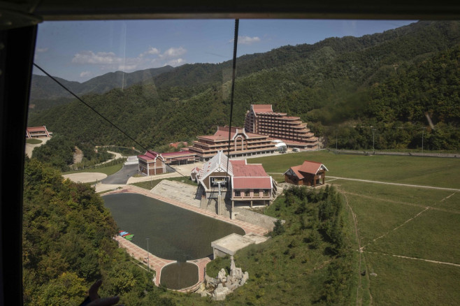 Masikryong Ski Resort in North Korea