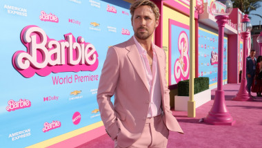 ryan gosling la premiera filmului Barbie