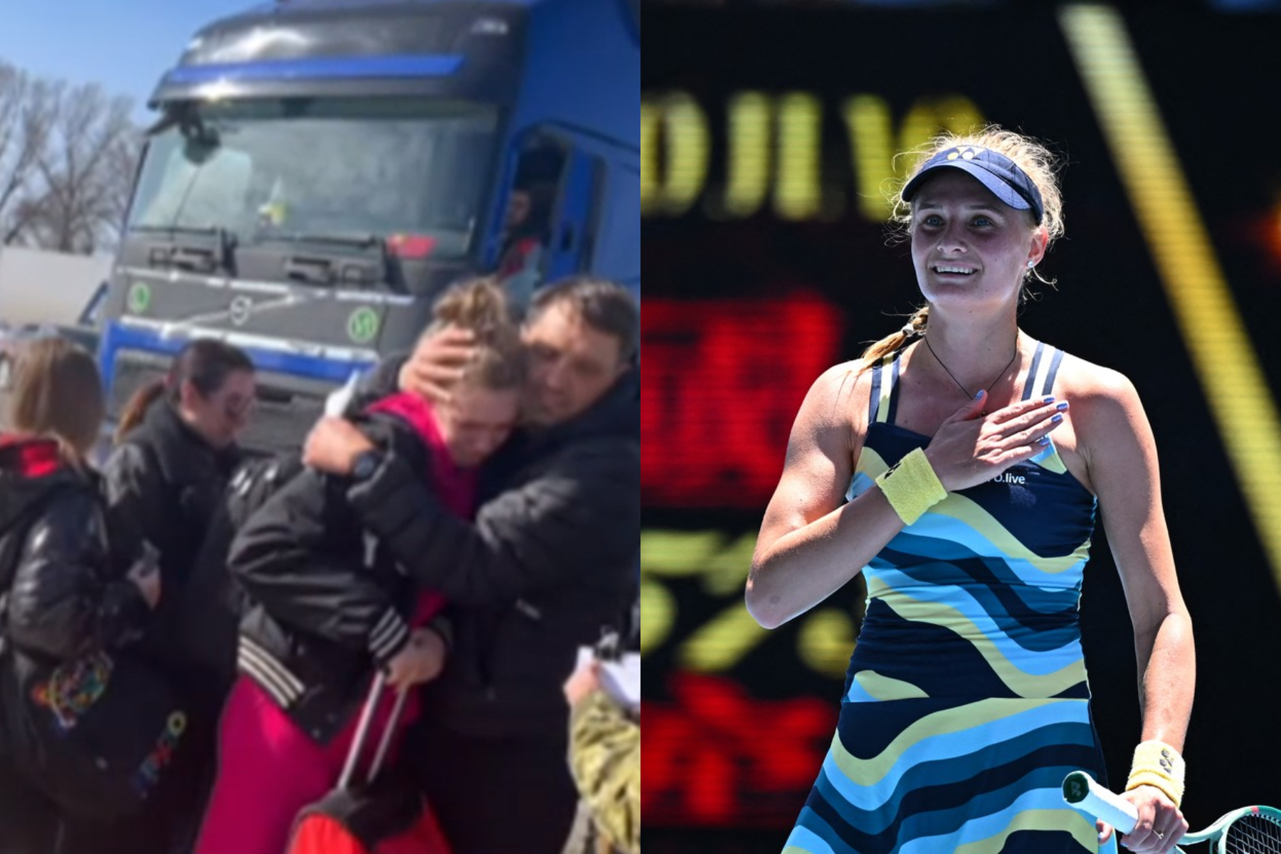 O jucătoare de tenis din Ucraina, care s-a refugiat în România când a început războiul, a ajuns în semifinalele Australian Open