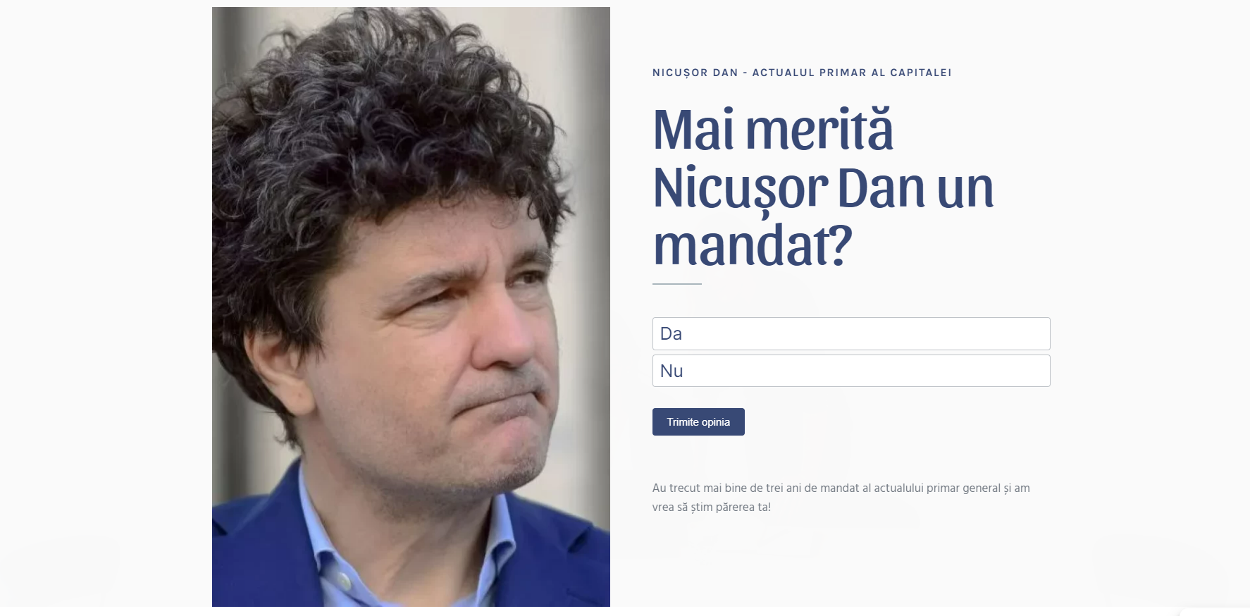 PNL Bucureşti lansează campania online «Ce-ai făcut, Nicuşor?» pentru a afla direct de la cetățeni dacă Nicuşor Dan merită alt mandat