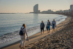 Hot Weather In Winter In Barcelona, Spain - 24 Jan 2024