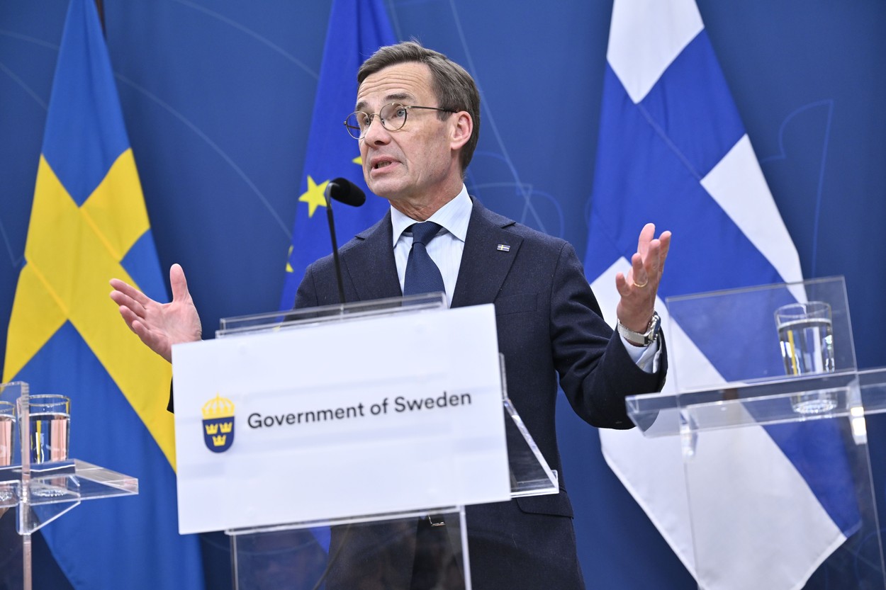 Suedia nu va negocia cu Ungaria. Ulf Kristersson: „Fără cereri legate de aderarea la NATO”