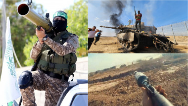 imagini cu militanți Hamas în timpul atacurilor asupra Israelului și din războiul din Gaza