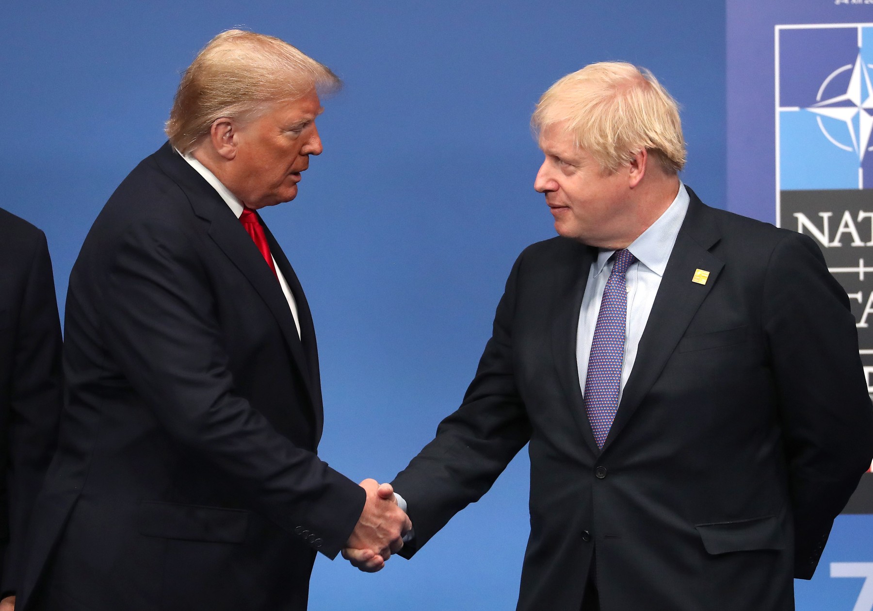 Revenirea lui Trump la Casa Albă este "ceea ce lumea are nevoie", spune Boris Johnson