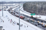 LOUDON COUNTY, PA - JANUARY 19: A Cessna passenger plane headed for Lancaster, Pennsylvania made an emergency landing on