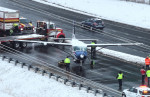 LOUDON COUNTY, PA - JANUARY 19: A Cessna passenger plane headed for Lancaster, Pennsylvania made an emergency landing on