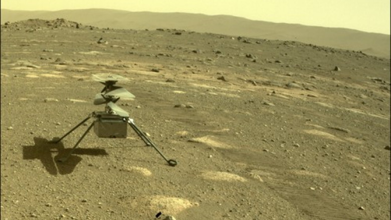 NASA's Ingenuity helicopter on Mars