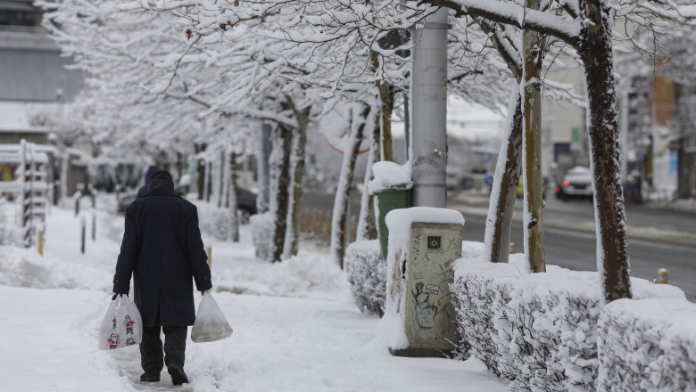 Prognoză specială pentru București. Meteorologii anunță ger și strat de zăpadă de 15 centimetri