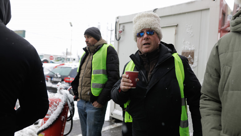 AFUMATI - ILFOV - PROTEST FERMIERI SI TRANSPORTATORI - 20 IAN 20