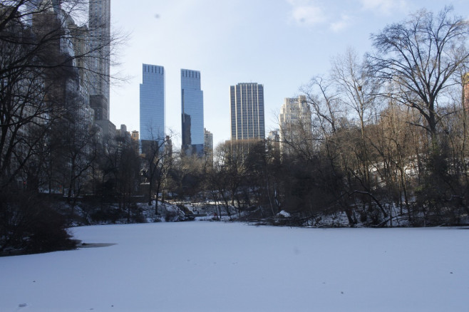Snow And Cold Temperatures Hit New York City - 20 Jan 2024