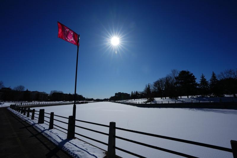 Rideau Canal Skateway Not Opening, Ottawa, Canada - 24 Feb 2023